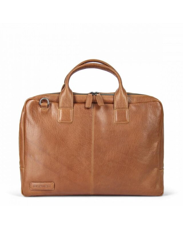 PLEVIER Plevier Flint Laptoptas 15,6" COGNAC