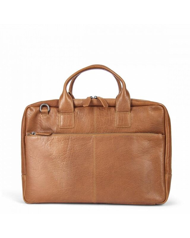 PLEVIER Plevier Flint Laptoptas 15,6" COGNAC