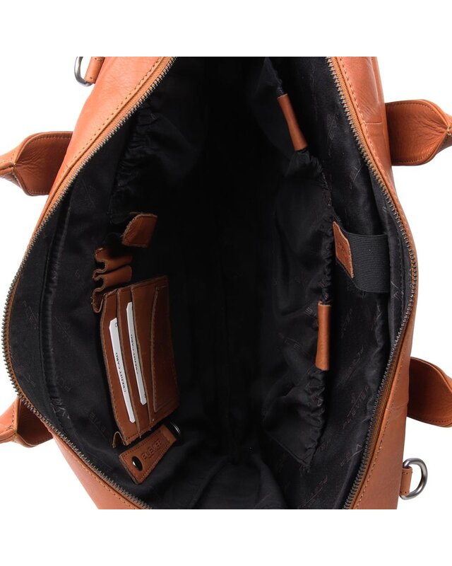 PLEVIER Plevier Lloyd Laptoptas 17.3" COGNAC