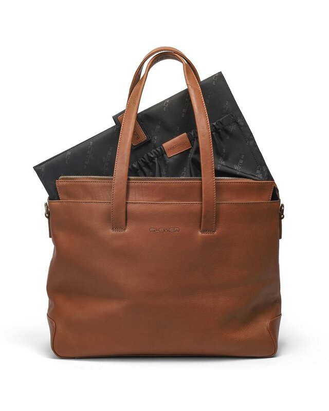 PLEVIER Plevier Edge Damestas 15,6" COGNAC