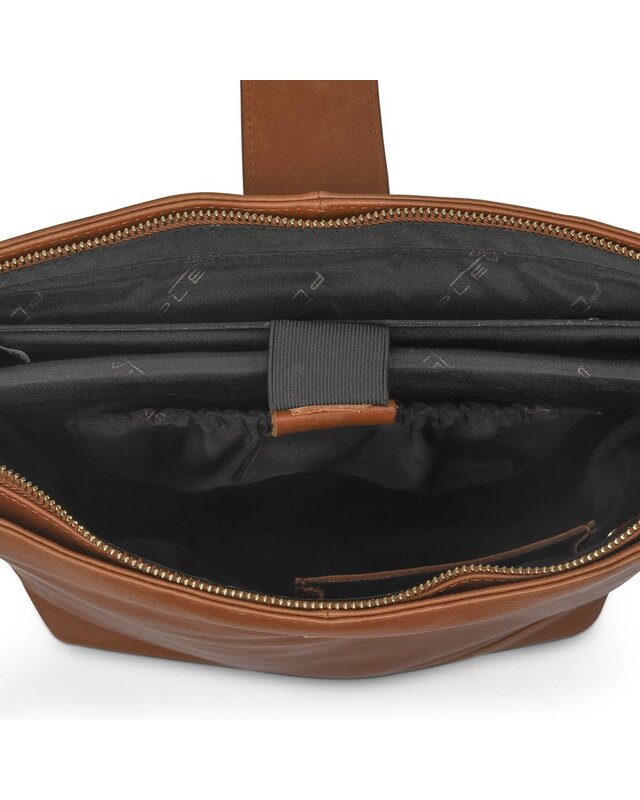 PLEVIER Plevier Bow Bucket Bag 15,6" COGNAC