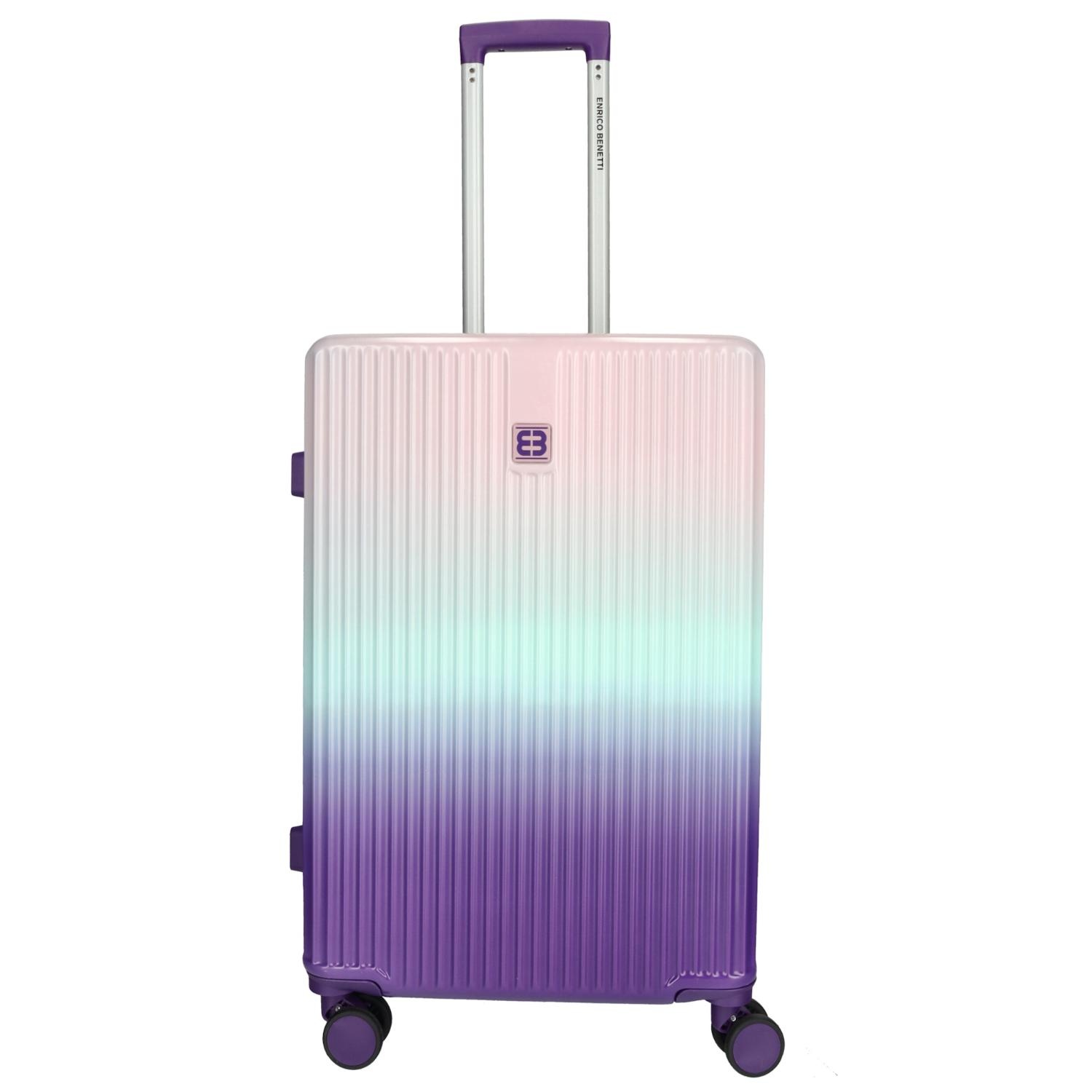 Enrico Benetti Havana Medium Spinner 65 cm Expandable Paars