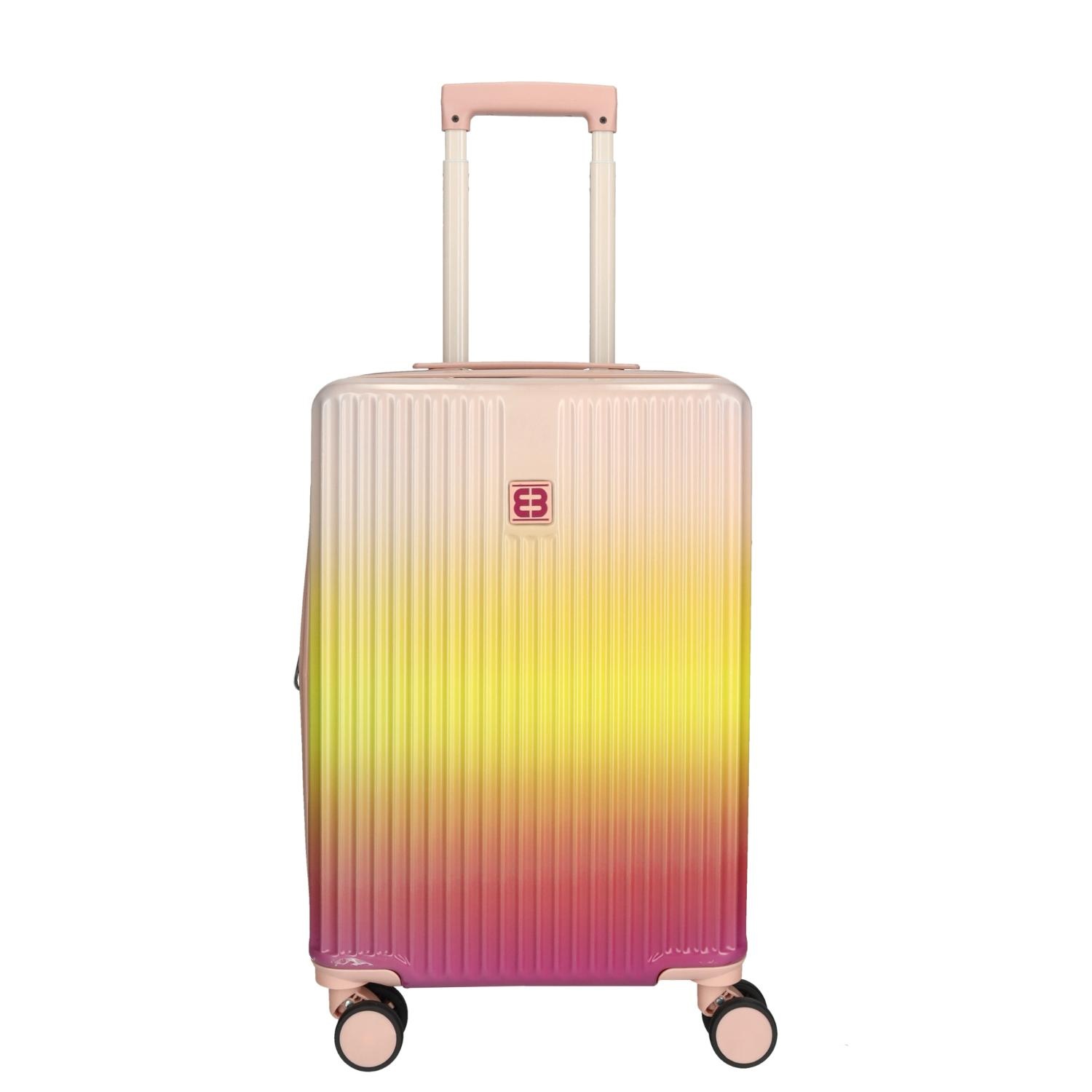 Enrico Benetti Havana Handbagage Koffer 55 cm Expandable Fuchsia