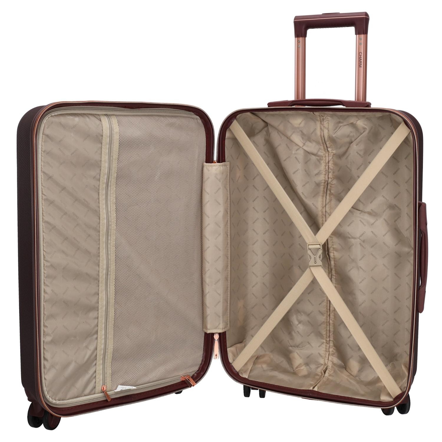 Charm London Charm London Honey Travel 66 BURGUNDY