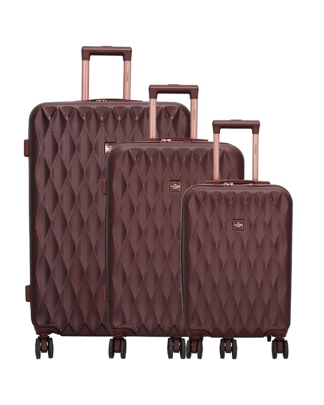 Charm London Charm London Honey 3-delig set BURGUNDY