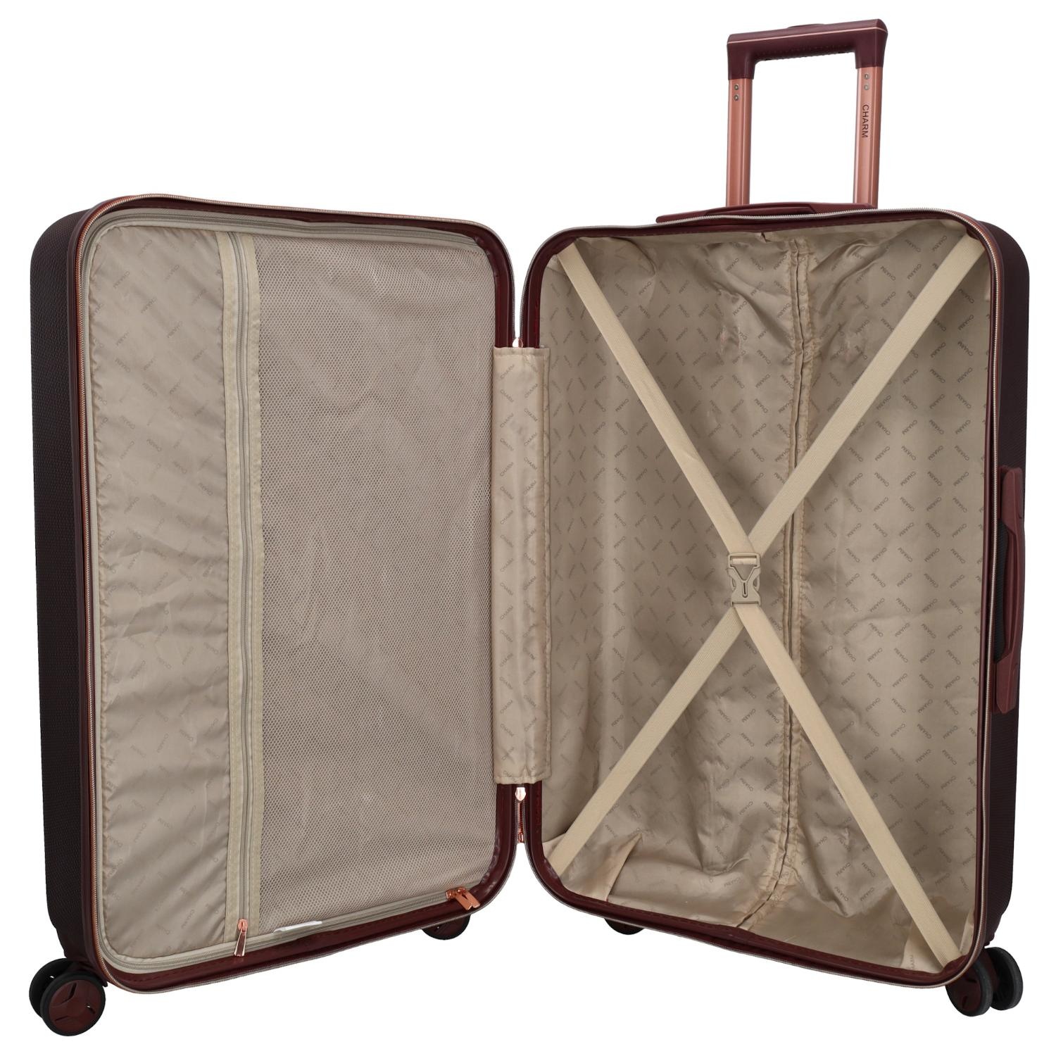 CHARM Charm London Honey 3-delig set BURGUNDY