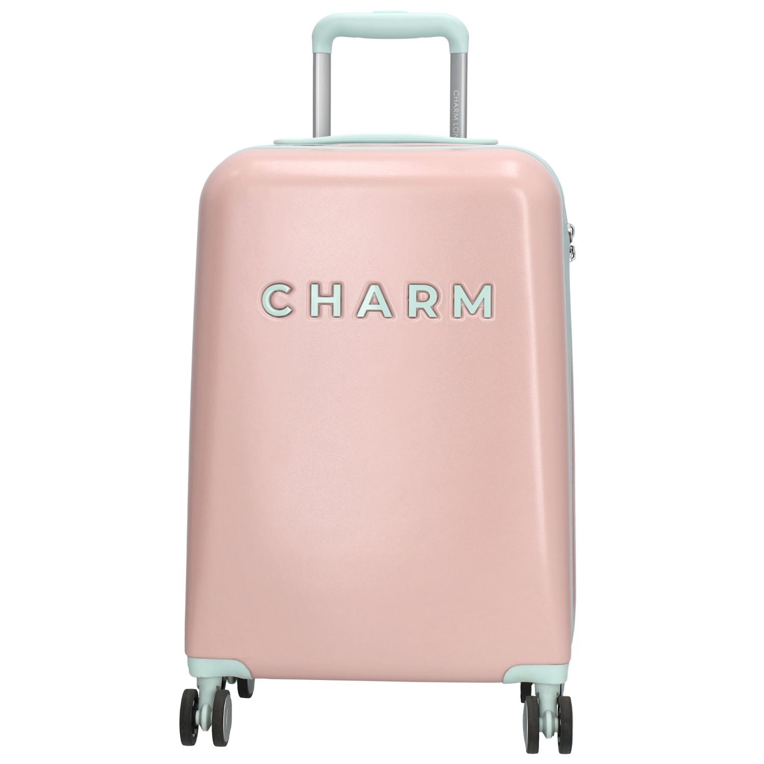 Charm London Travel Trolley S Soft Pink