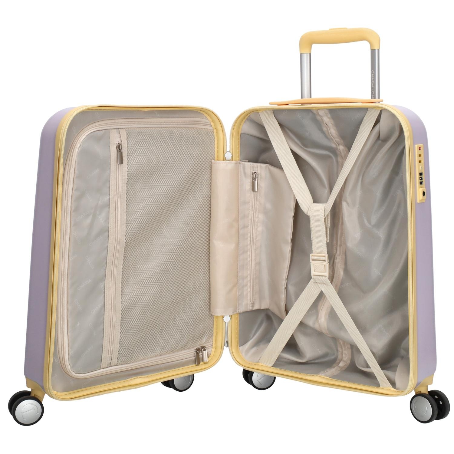 Charm London Charm London Travel Trolley S LILA