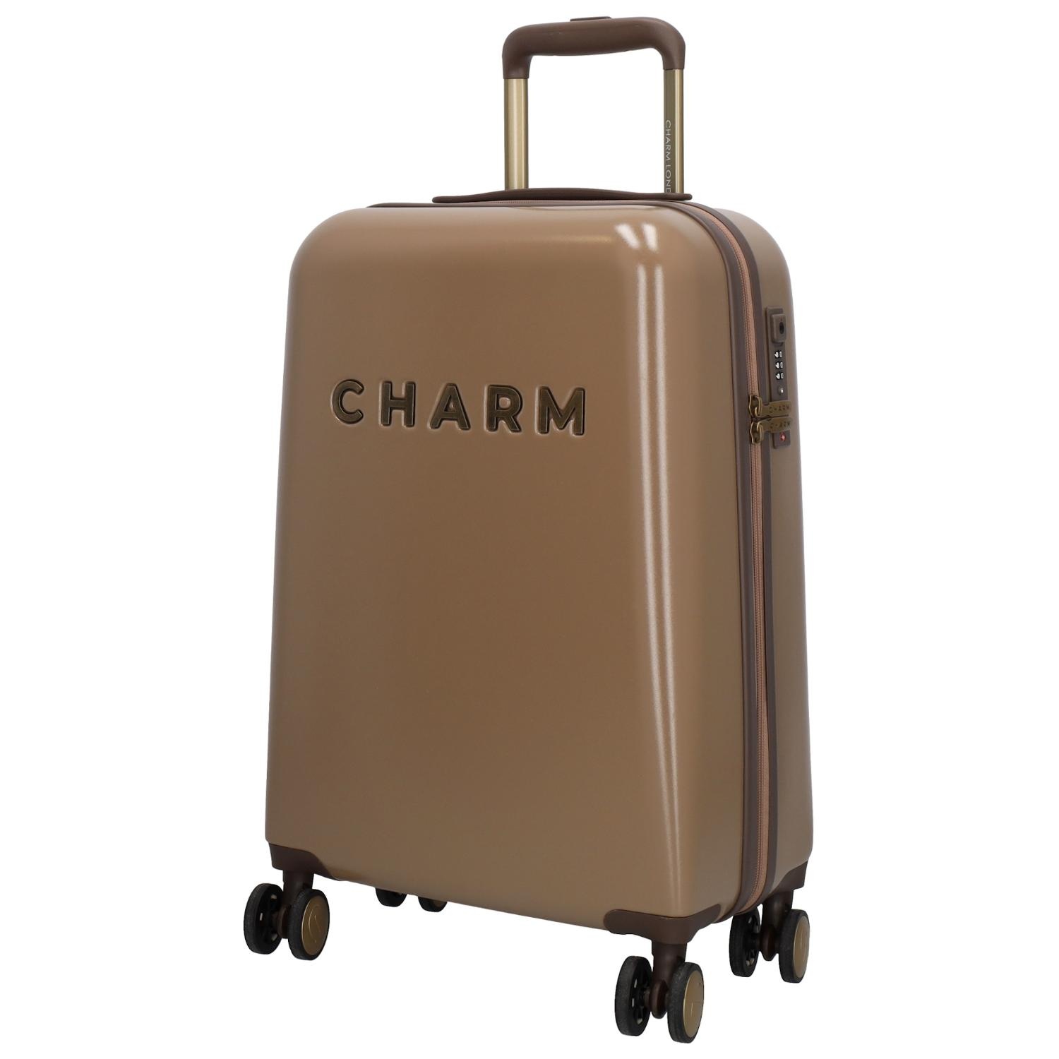 Charm London Charm London Travel Trolley S TAUPE