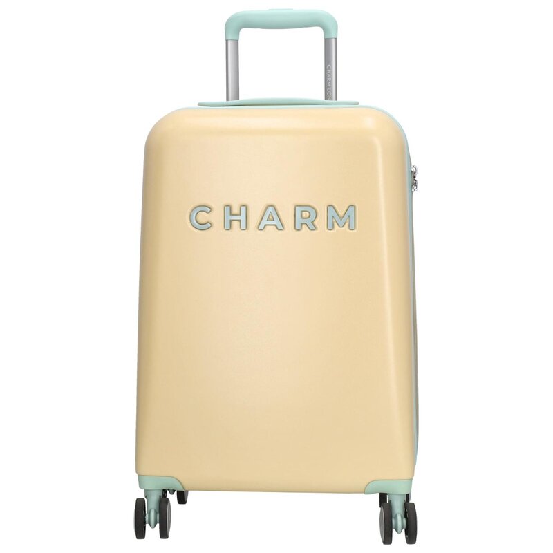 Charm London Charm London Travel Trolley S Soft Yellow
