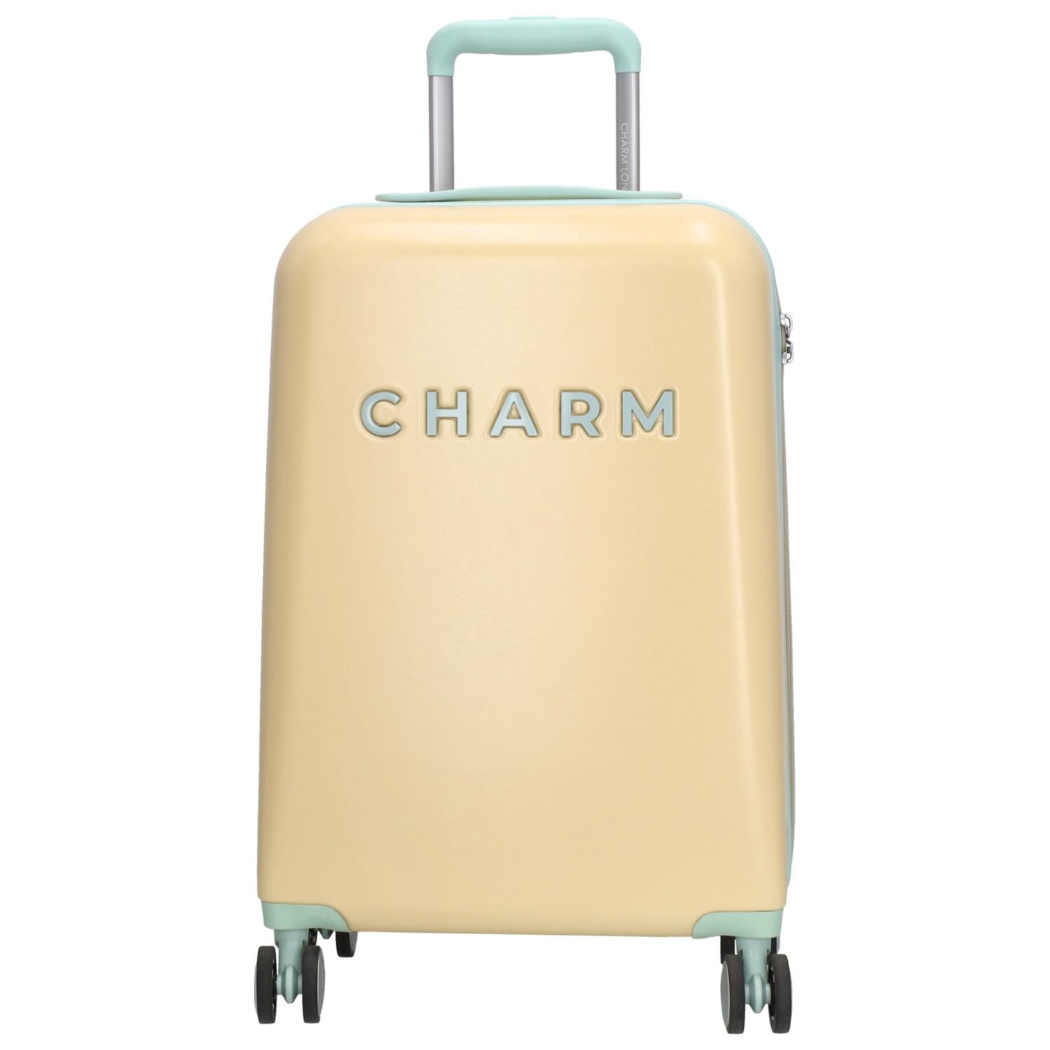 Charm London Travel Trolley S Soft Yellow