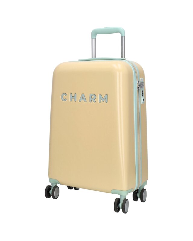 Charm London Charm London Travel Trolley S Soft Yellow