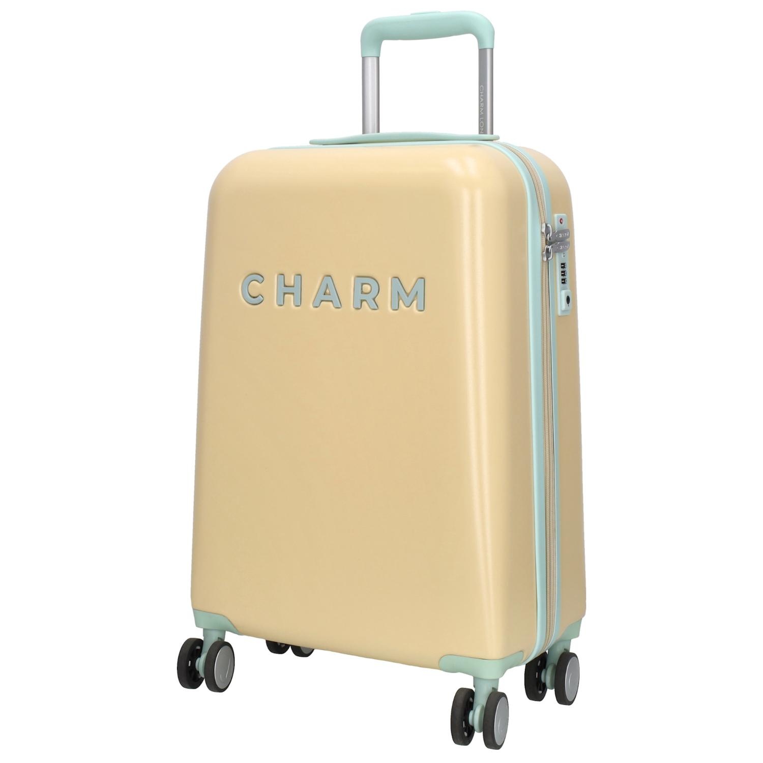 Charm London Charm London Travel Trolley S Soft Yellow