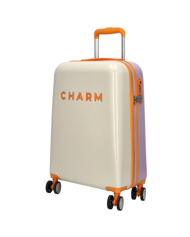 CHARM Charm London Travel Trolley S Beige Multi