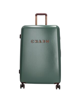 CHARM Charm London Travel Trolley L Dark Green