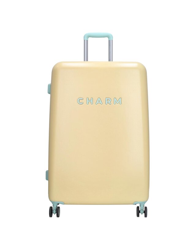 CHARM Charm London Travel Trolley L Soft Yellow