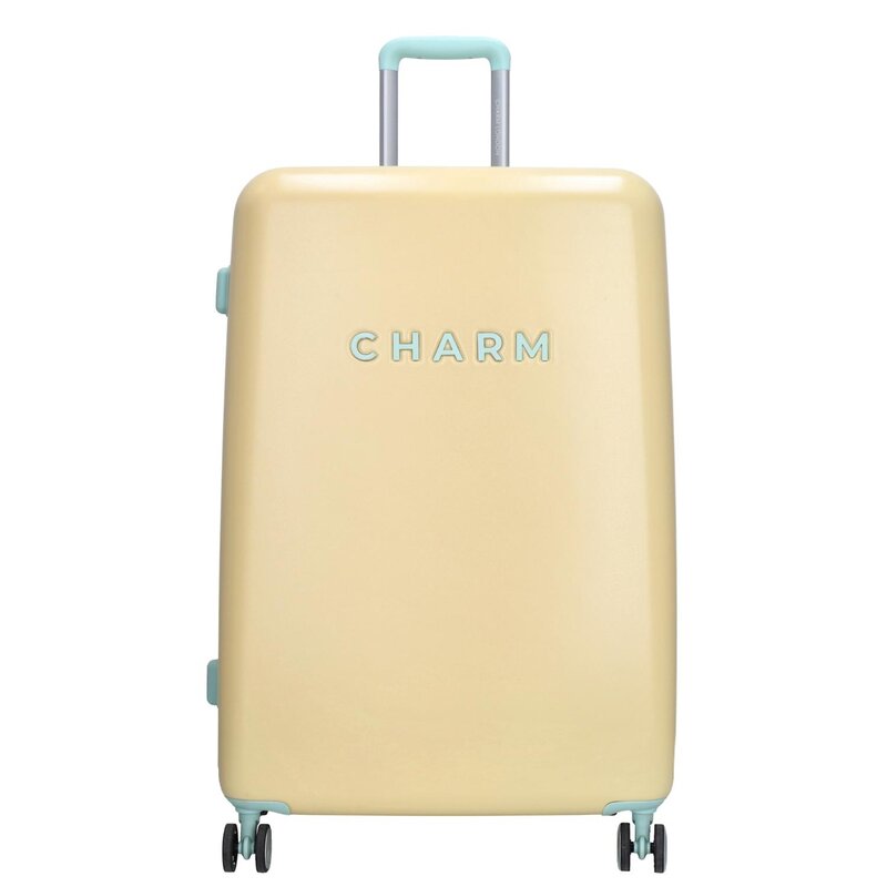 Charm London Charm London Travel Trolley L Soft Yellow