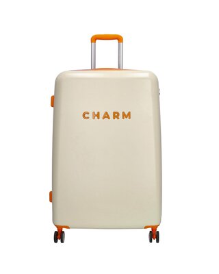 CHARM Charm London Travel Trolley L Beige Multi