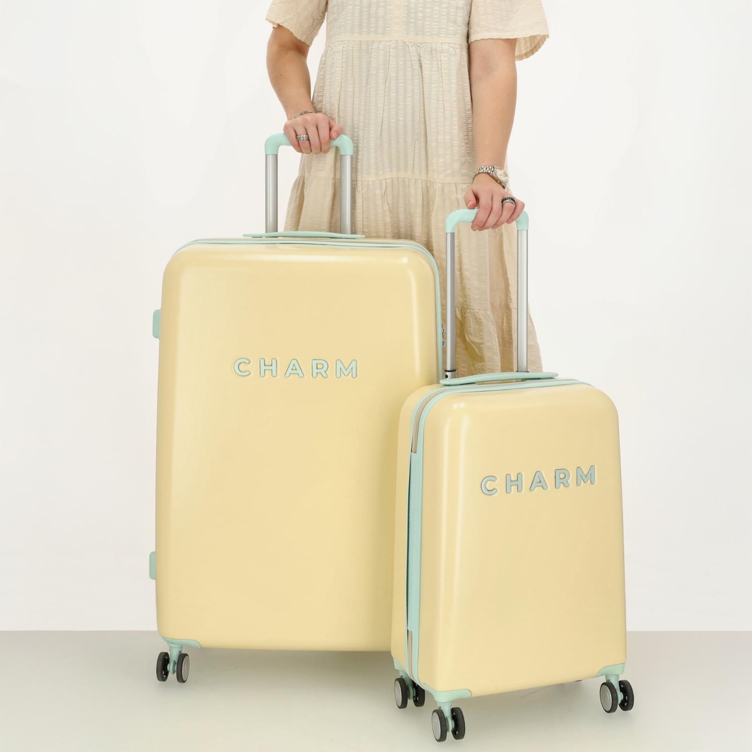Charm London Charm London 2-delige Set Soft Yellow