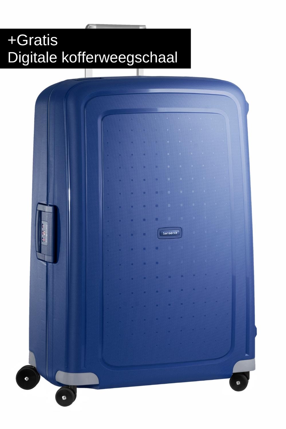 Samsonite S'cure Spinner 75cm DARK BLUE