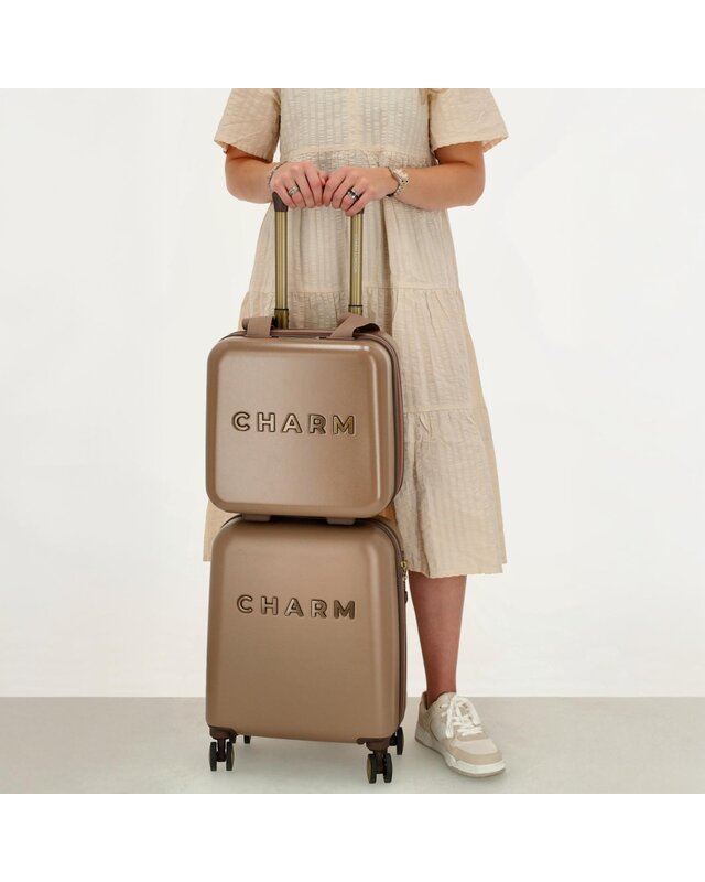 Charm London London Capetown Beautycase TAUPE