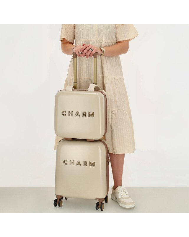 CHARM London Capetown Beautycase BEIGE