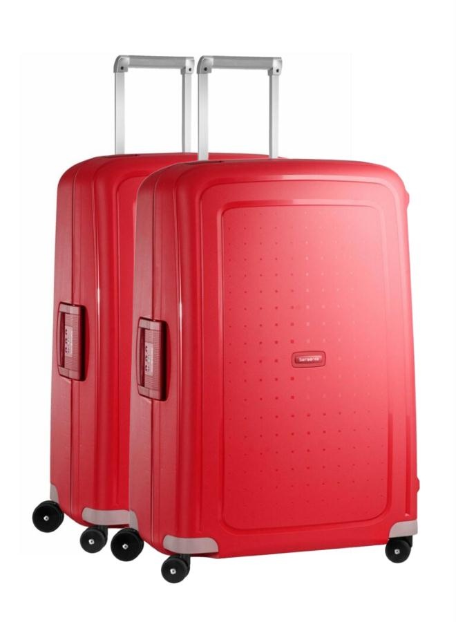 Samsonite S'cure Kofferset CRIMSON RED