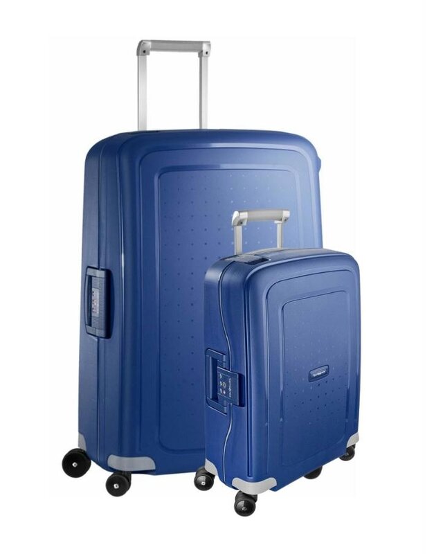 SAMSONITE S'cure 2-delige Kofferset DARK BLUE