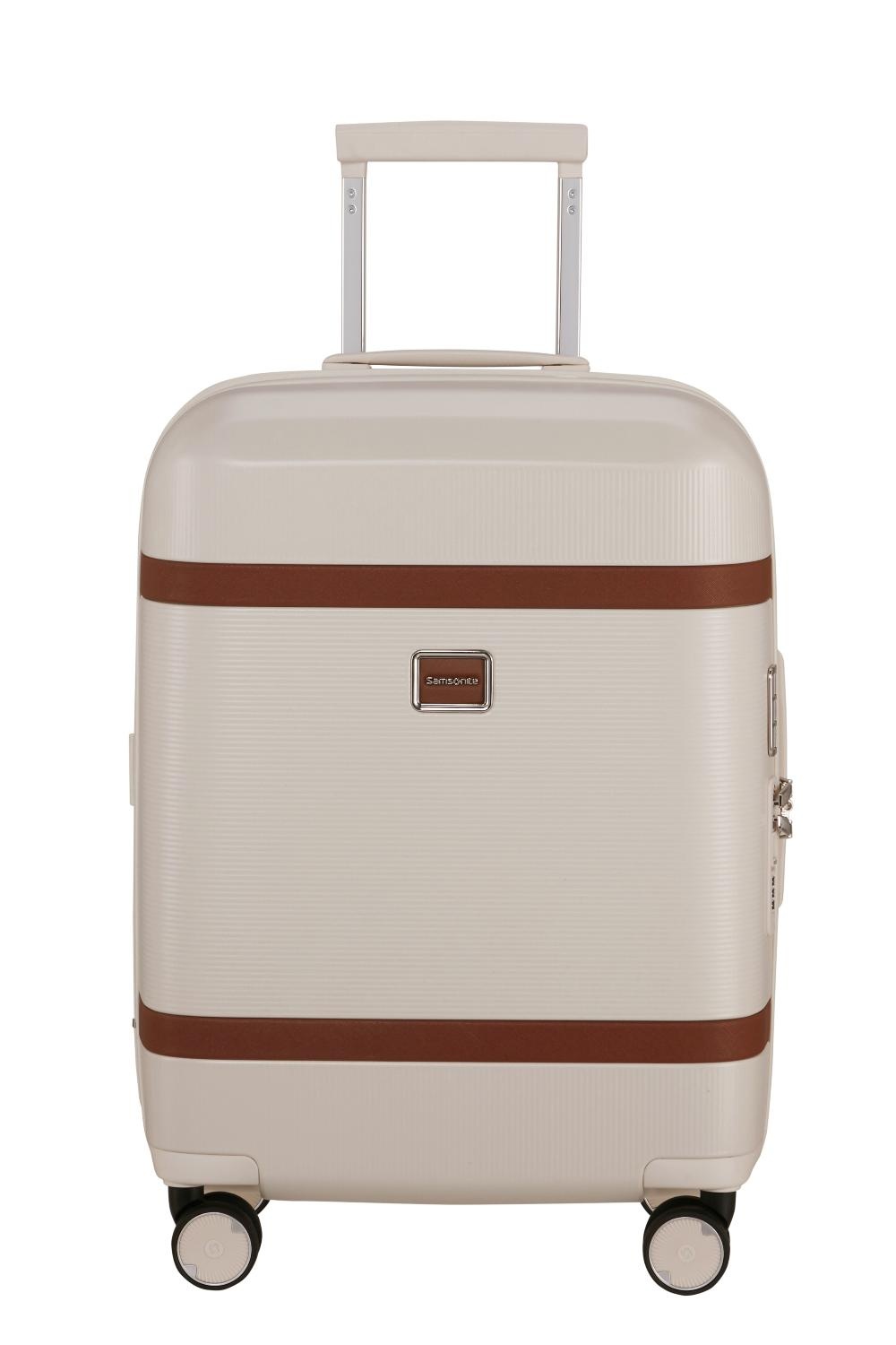 最終価格【極美品】Samsonite SPINNER 55/20 PEARL SAMSONITE Image Spinner 55/20 EXP Ivory - Koffershop