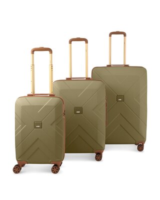 OISTR FLORENCE KOFFERSET 3-DELIG DARK OLIVE