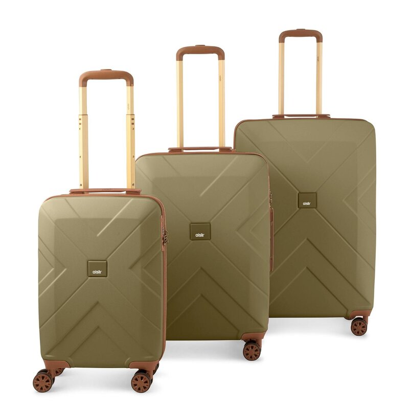 OISTR Florence 3-delige Kofferset DARK OLIVE