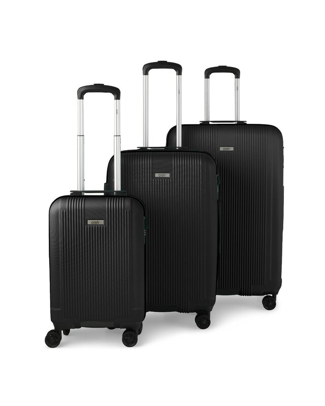 OISTR Noorvik Kofferset 3-Delige Set Black