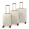 Florence 3-delige Kofferset OFF WHITE