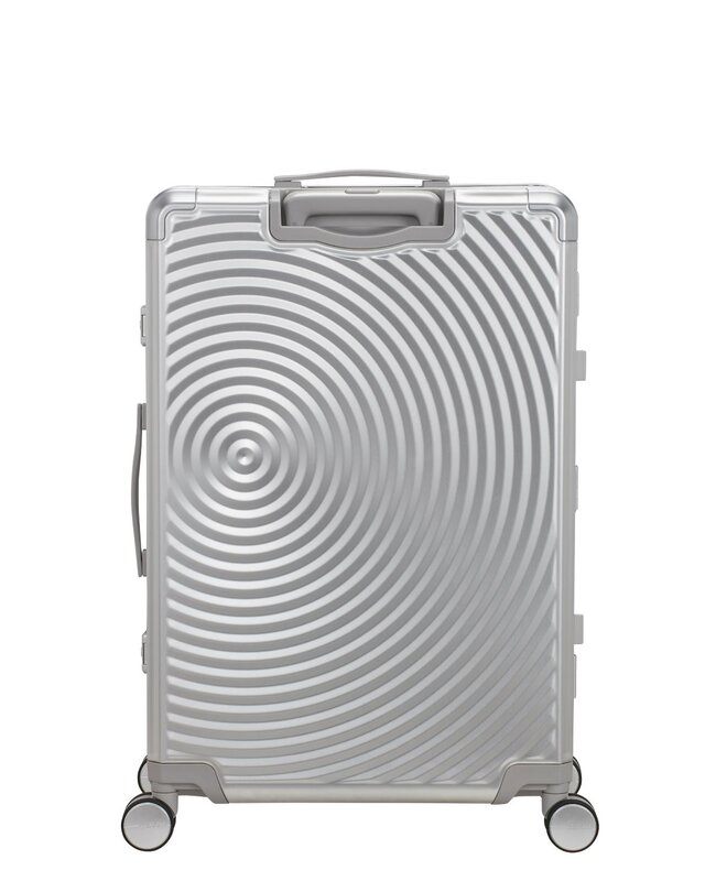AMERICAN TOURISTER Soundbox Alu 77cm Spinner Zilver