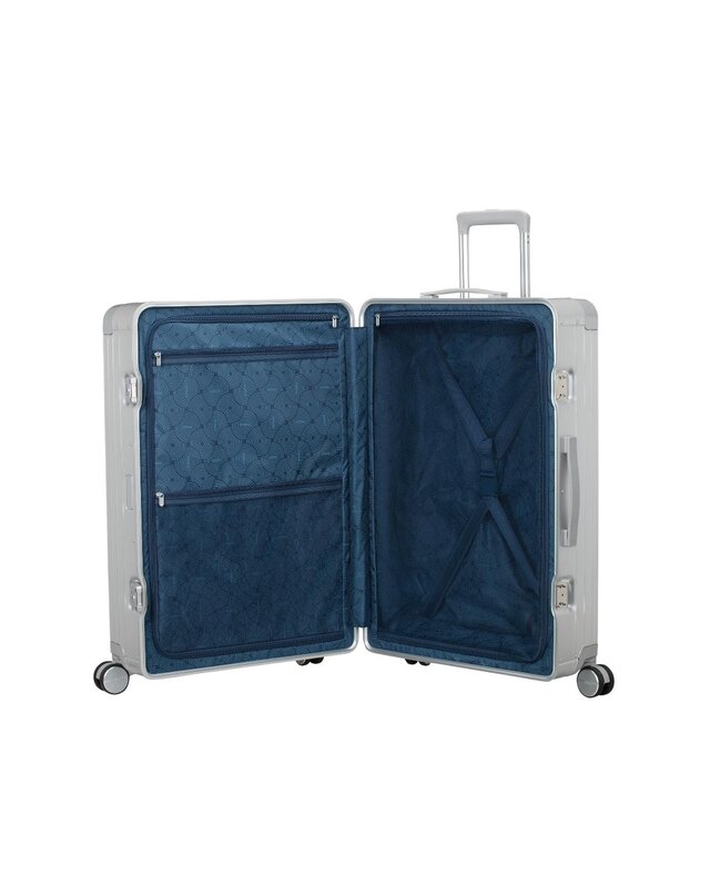AMERICAN TOURISTER Soundbox Alu 77cm Spinner Zilver