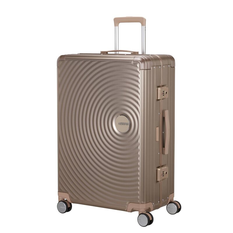 AMERICAN TOURISTER Soundbox Alu 77cm Spinner BRONS