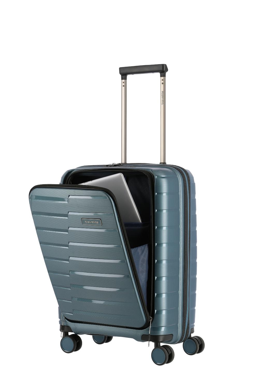 TRAVELITE Travelite Air Base S Vortasche ICEBLAU METALLIC