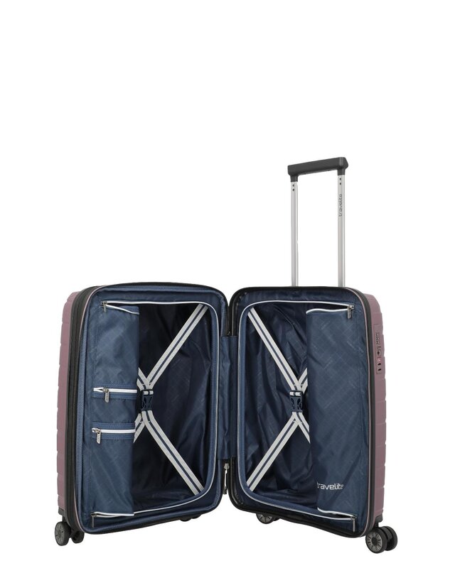 TRAVELITE Air Base 4 Wheel Trolley S EXP FLIEDER LILA