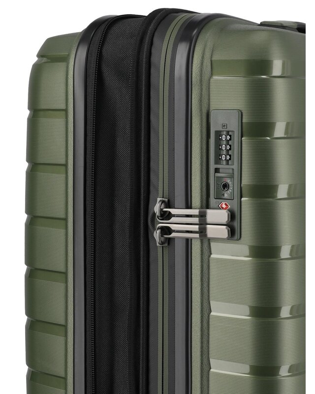 TRAVELITE Air Base 4 Wheel Trolley S EXP OLIVE