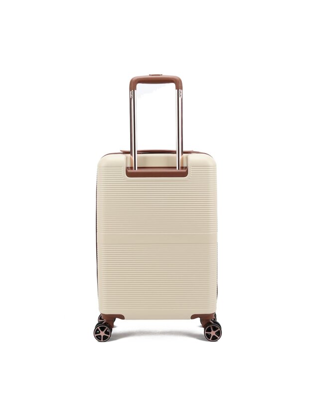 DECENT Decent Stella Cabin Trolley 55 OFF WHITE