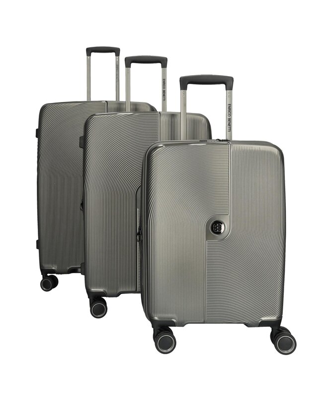 ENRICO BENETTI Richmond 3-delige kofferset Antraciet