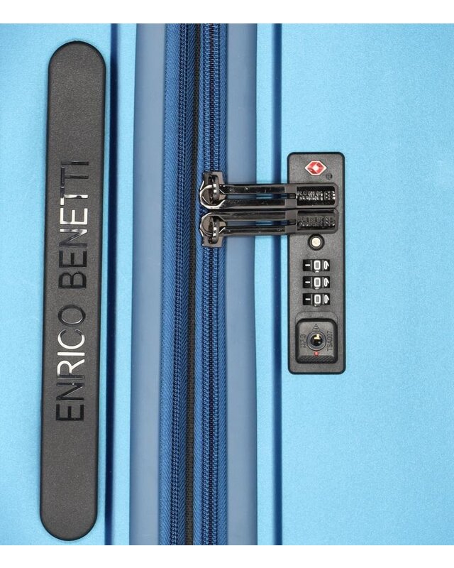 ENRICO BENETTI Richmond 3-delige kofferset PETROL BLUE