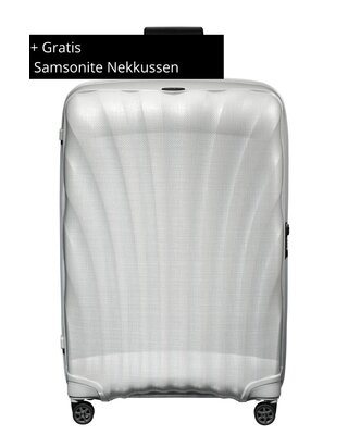 SAMSONITE SAMSONITE C-LITE SPINNER 86 CM OFF WHITE