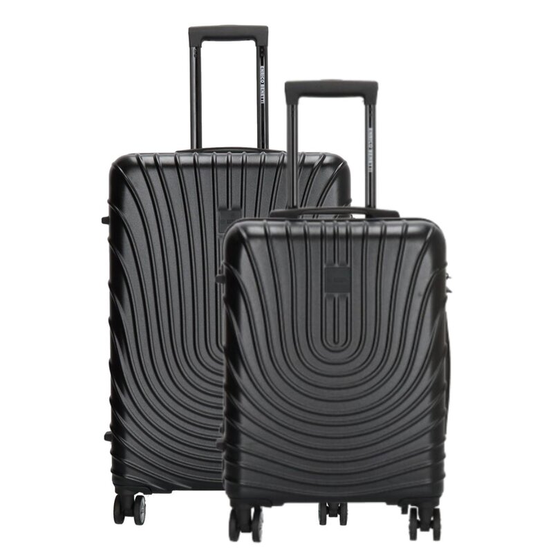 ENRICO BENETTI Calgary Kofferset 55+71,5 cm Black