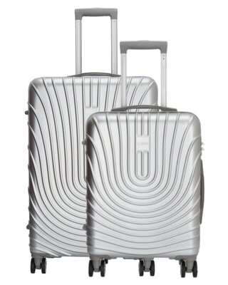 ENRICO BENETTI Calgary Kofferset 55+71,5 cm Zilver