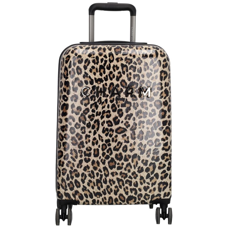 CHARM Charm London Travel Trolley S Luipaard