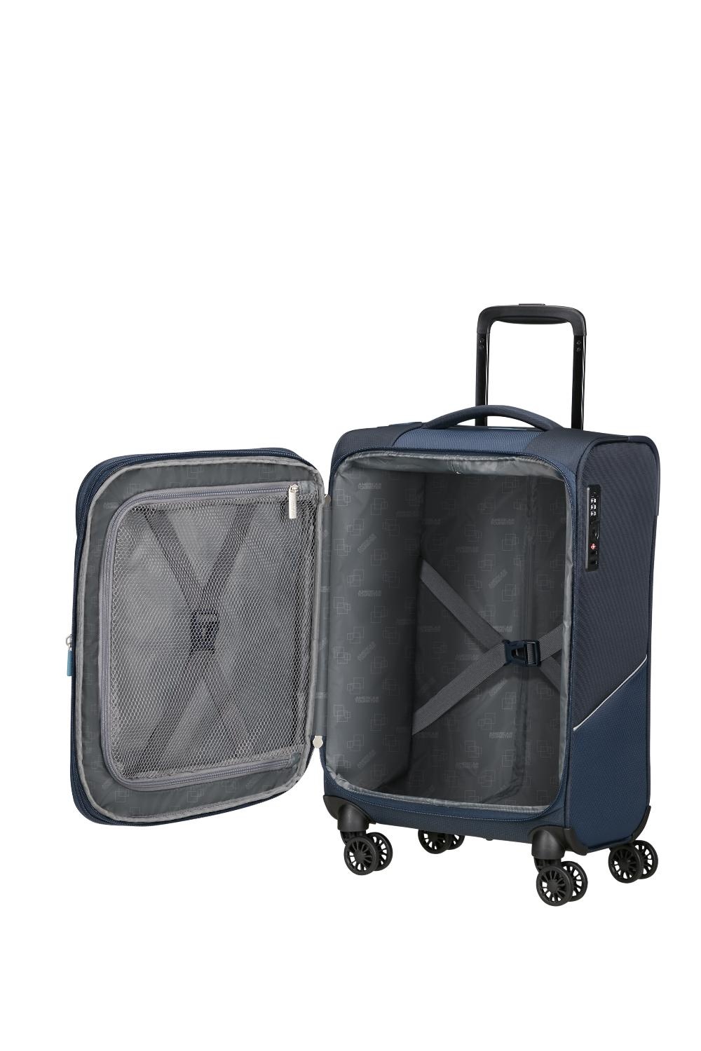 AMERICAN TOURISTER Summerride Sp 55/20 EXP TSA 35 BLAUW