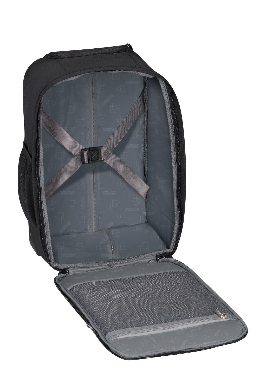 AMERICAN TOURISTER Take2cabin Backpack/Wheel S Black