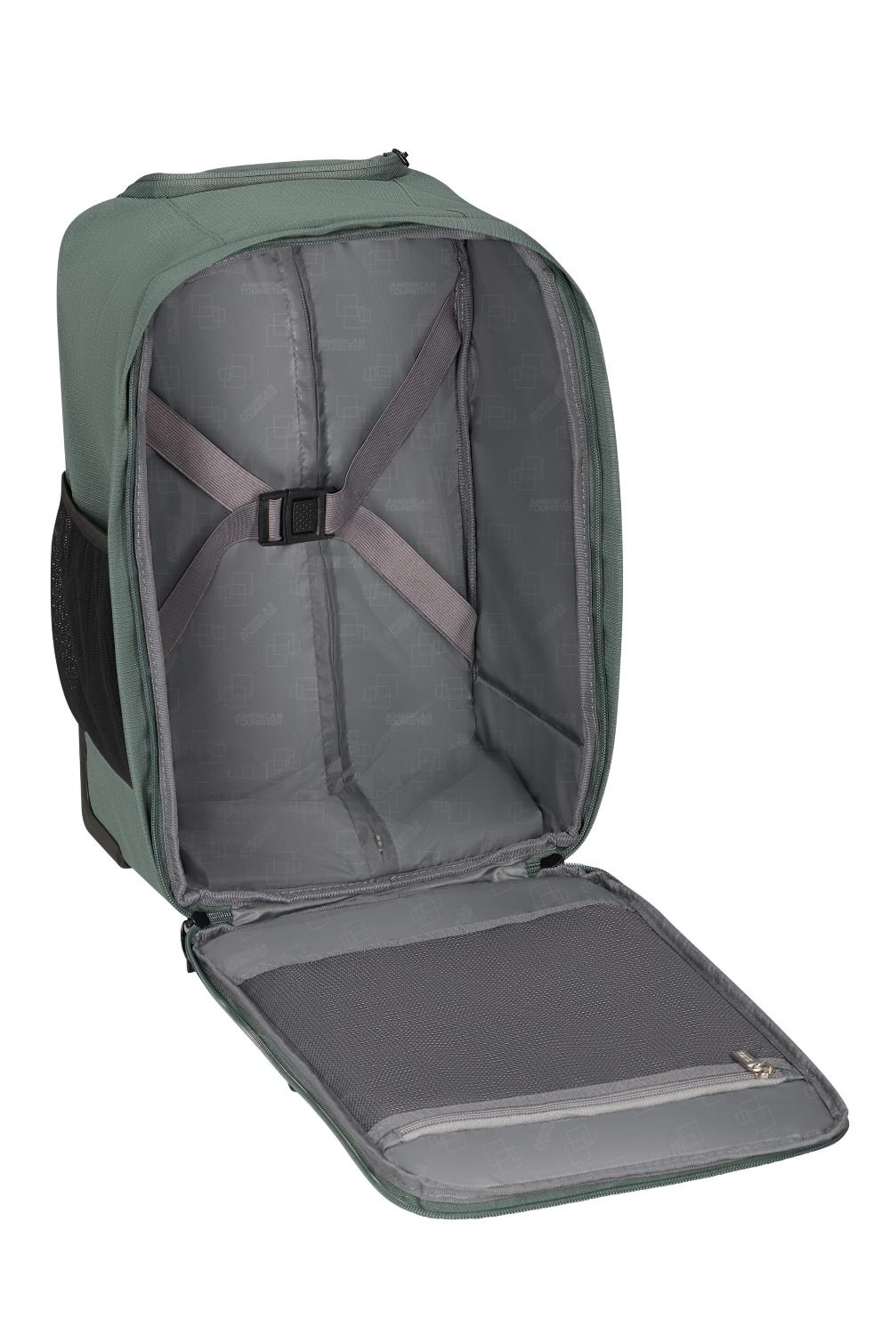 AMERICAN TOURISTER Take2cabin Backpack/Wheel S DARK FOREST