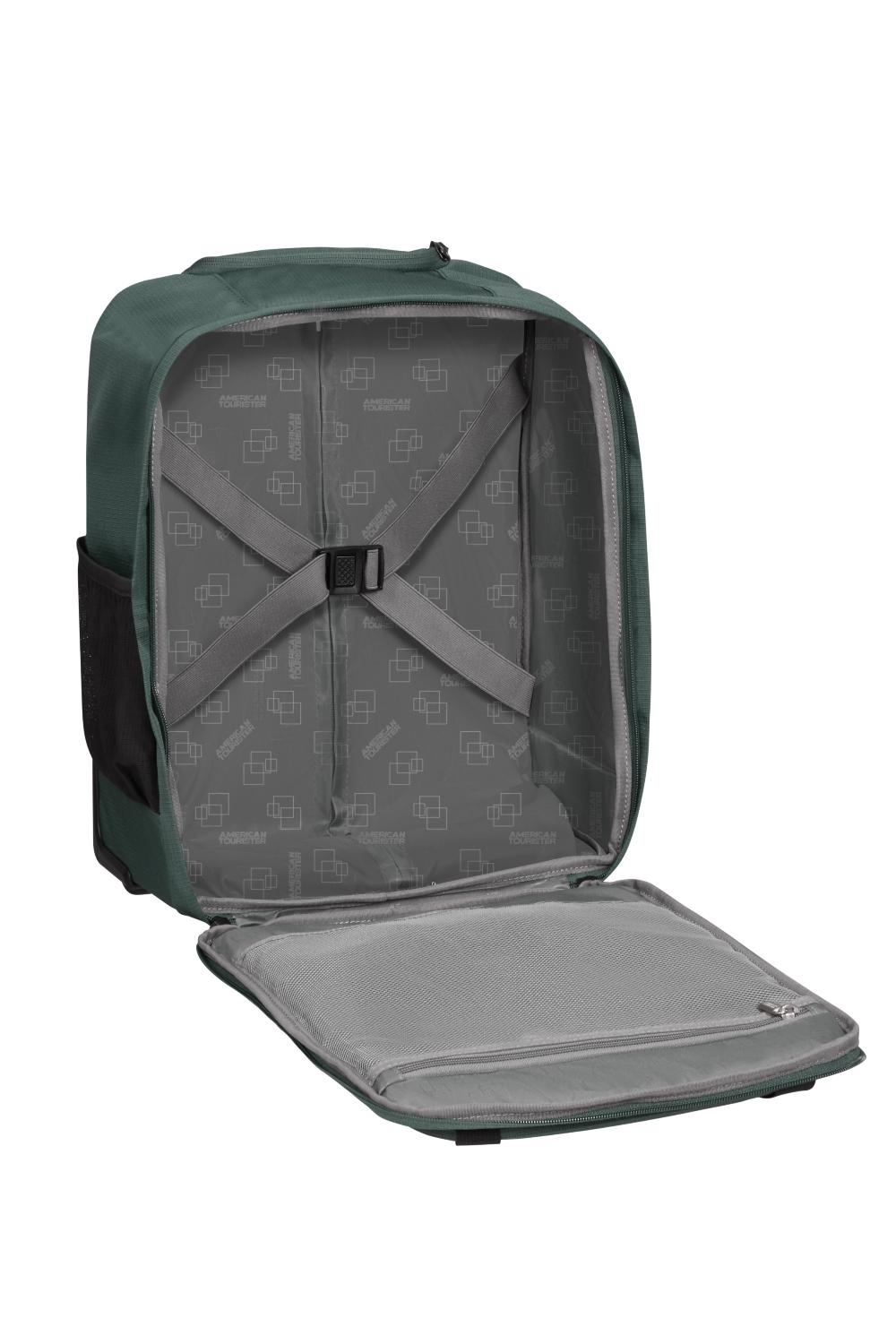 AMERICAN TOURISTER Take2cabin Backpack/Wheel M S DARK FOREST